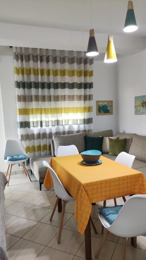 הימארה Potami Apartment - 50 Mt From The Beach מראה חיצוני תמונה